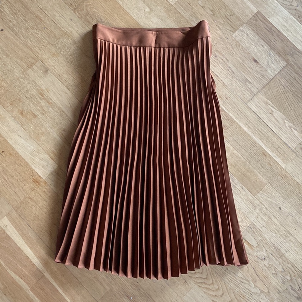 Sezane Dino Skirt Caramel